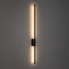 Pionowy kinkiet 108cm w kolorze brązowym podświetlający ściane FLASH NEW BROWN L 1 LED 3000K Tk Lighting 11403
