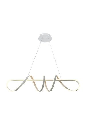 Lampa wisząca LED spiralna TREVANCE duża spirala pozioma Aviano Lighting 6203-0106L