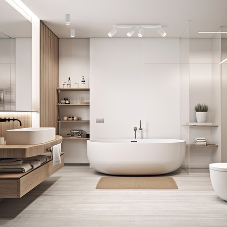 JET WHITE 4XGU10 TK Lighting 6917