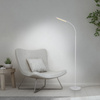 Biała lampa podłogowa LED ze zmienną barwą światła i giętkim ramieniem ELLY Just Light 11031-16