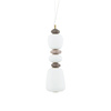 Pojedyńcza lampa wisząca z ceramiki i szkła w stylu Art Deco CERAMIC LED Nowodvorski 11701