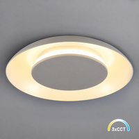 Lampa sufitowa okrągła Piattino 30W LED CCT Beżowy Milagro ML2966