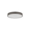 Okrągły brązowy plafon sufitowy 30cm VELIS BROWN LED 24W IP54 Tk Lighting 18281