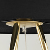 UMBERTO BLACK GOLD LAMPA PODŁOGOWA 1 TK Lighting 6635