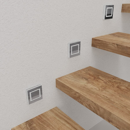 Oprawa schodowa srebrna EVRA Milagro EKS0391 EKS4369 EKS4352 barwa światła do wyboru