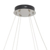Lampa wisząca kryształowy ring 80cm 3000K LUXORA LED Nowodvorski 11706