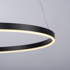 Lampa wisząca antracytowy okrąg 58cm LED 3000K z funkcją ściemniania SwitchMo RITUS Just LIght 15394-13