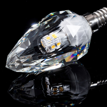 Żarówka LED Kryształ 4W E14 C37 4000K Eko-Light EKZA7697