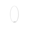 Biały duży pierścień ścienny LED 90cm Ringa L IP44 WL0116-L-WH Yaskr