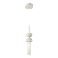 Pojedyńcza lampa wisząca biała 1xG9 Kyoto MOD178PL-01W Maytoni