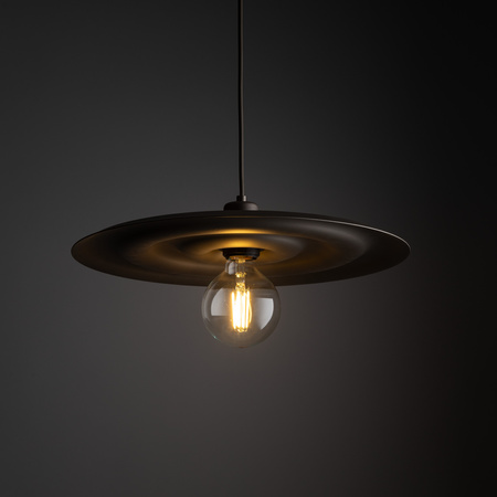 Lampa wisząca pojedyńcza w odcieniu brązu ONDA NEW BROWN 1xE27 Tk Lighting 11408