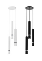 Lampa wisząca JOKER BLACK/CHROME 3xGU10 Milagro MLP8916