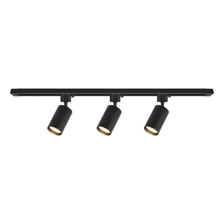 Zestaw Oprawa Tiger Track Czarny 3xGU10 1m Milagro ML2126