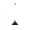 Lampa wisząca JAGA czarna Sollux SL.1320