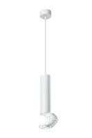 LAMPA WISZĄCA TUBA 1X50W GU10 6/30 BIAŁ Candellux 31-77707