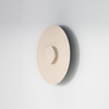 Ozdobny bezowy kinkiet o średnicy 50cm LED RIPPLE WALL 50 BEIGE AZZARDO AZ6581