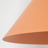 Stożkowa lampa wisząca o średnicy 50cm CONO XL SALMON 1XE27 Tk Lighting 11386