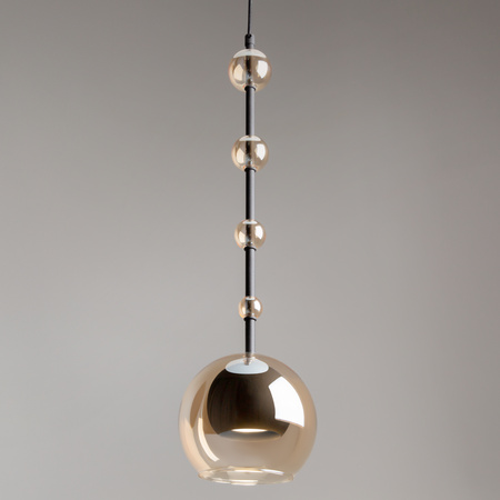 Lampa wisząca szklana kula z kulami na przewodzie Ros MOD227PL-01B1 Maytoni