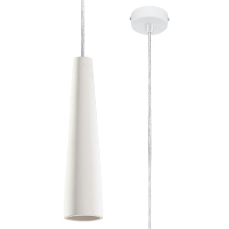 Lampa wisząca ELECTRA ceramiczna biała Sollux Lighting SL.0845