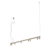 Podłużna lampa wisząca 200cm 8 tub na belce FOURTY LINE LED Nowodvorski 12291