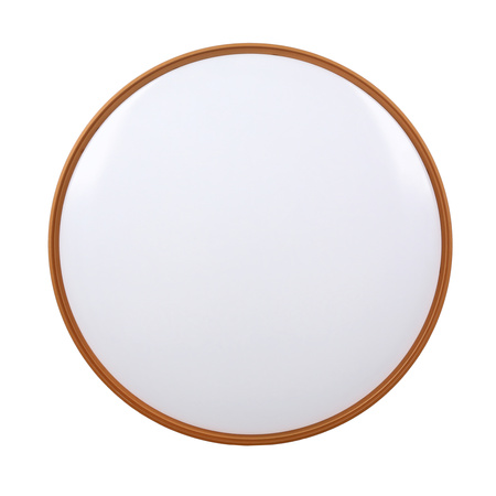 MONTANA LAMPA SUFITOWA PLAFON CZARNY+BIAŁY+ZŁOTY 24W LED 40 CM KLOSZ BIAŁY Candellux 14-11329