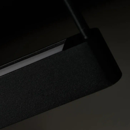 Nowoczesna lampa wisząca LED czarna z płaskim kloszem PORTOFINO 60 3-STEP DIMM Azzardo AZ6660
