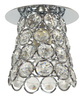 OPRAWA STROPOWA DEKORACYJNA SK-72 CH/TR G9 CHROM 1X40W G9 KRYSZTAŁ TRANSPARENT Candellux 2203966