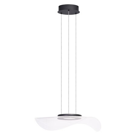 Lampa wisząca akrylowa MEDUSA 50 PENDANT 3000K BK AZZARDO AZ6788