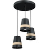 Lampa wisząca VENEZIA BLACK 3xE27 MLP5454