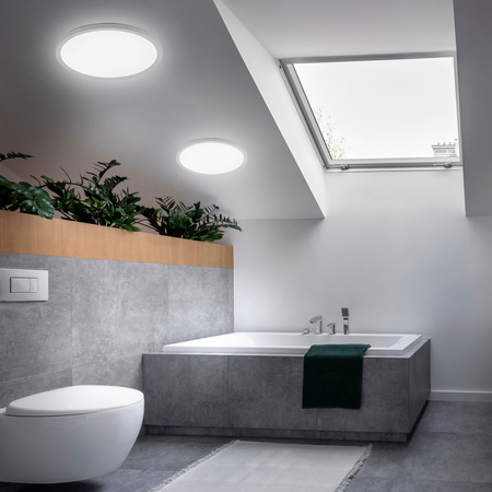 Lampa sufitowa plafon AQUA 400 WHITE 36W LED TK Lighting 6902