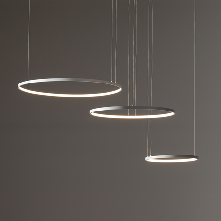 Lampa wisząca trzy białe ringi CIRCOLO POWER LED 3000K Nowodvorski 11649