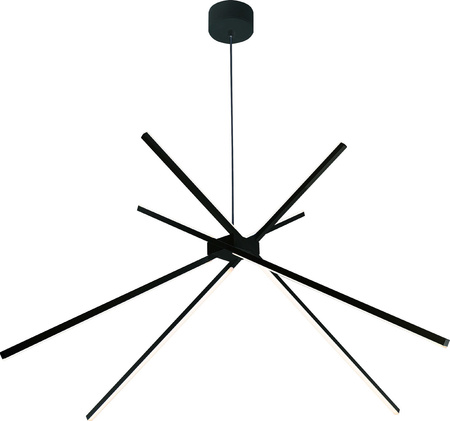Lampa wisząca czarna SPIDER LED MaxLight P0412