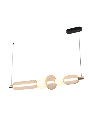 Nowoczesna lampa wisząca nad stół SAAR LED Zuma Line MD2596-5B-3BGT