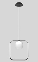LAMPA WISZĄCA TULA 1 CZARNY 140x12x26 Candellux 50101074