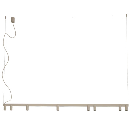 Podłużna lampa wisząca 200cm 8 tub na belce FOURTY LINE LED Nowodvorski 12291