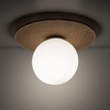 Lampa sufitowa / kinkiet Carter 1xE14 Natural Milagro MLP0226