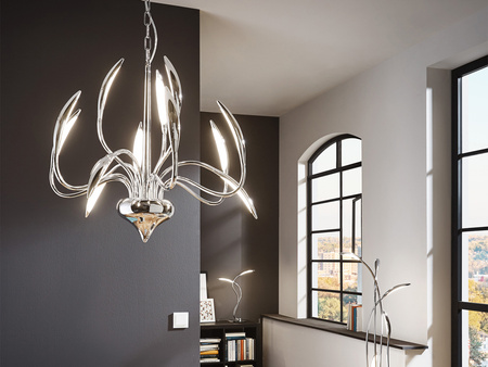 Lampa stojąca Tokyo chrom Aviano Lighting 8326-0201