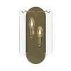 Kinkiet NIRA E14 Zuma Line MB3523-2-EGN - elegancka lampa ścienna w kolorze złotym