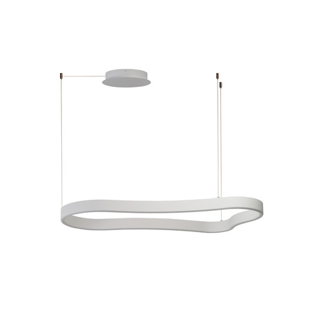 Nowoczesna lampa wisząca LED o organicznej formie MIRABELLA 90 3000K DIMM WH AZZARDO AZ6752