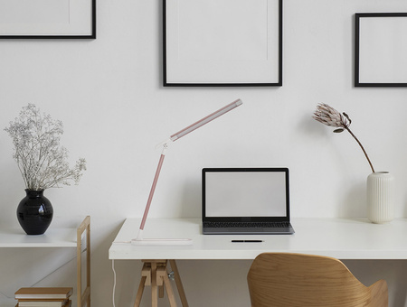 Lampka biurkowa K-MT-206 RÓŻOWY z serii NIKO Kaja Lighting