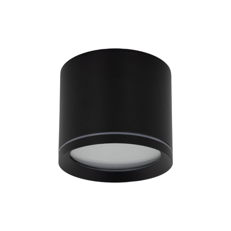 Oprawa sufitowa czarna tuba na żarówke GX53 VIVO BLACK Tk Lighting 10594