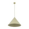 Lampa wisząca duży stożek o średnicy 50cm w kolorze pistacjowym CONO XL PISTACIO 1xE27 Tk Lighting 11420