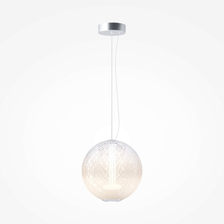 Lampa wisząca 30cm LED 2700K szklany klosz Bruma MOD397PL-L15CH2.7K Maytoni