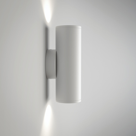 Dwukierunkowa biała tuba lampa ścienna 2xGU10 FOCUS S C068WL-02W Maytoni