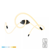 Lampa sufitowa BALBO LED Zuma Line 20008-3X1BK