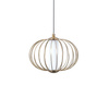 Lampa wisząca Rabel złota 3000K Italux PND-344221-1-HBR