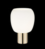 Mała złota lampka stołowa 1xG9 CALVO Zuma Line T0076-01Q-L1AA