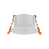 Białe okrągłe oczko podtynkowe 6,5cm 1xGU10 RIVO WHITE Tk Lighting 11473