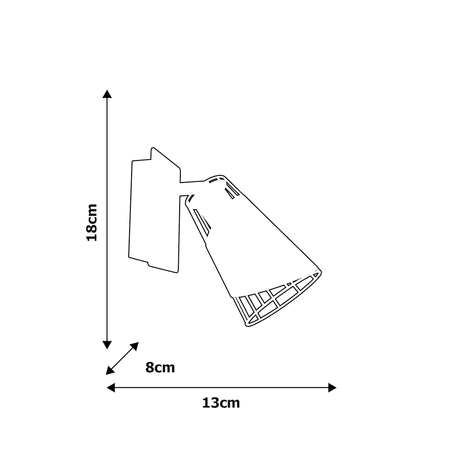Kinkiet RICK Milagro ML5565
