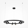 Lampa wisząca SATELLITE LED Maytoni czarna MOD102PL-L42B